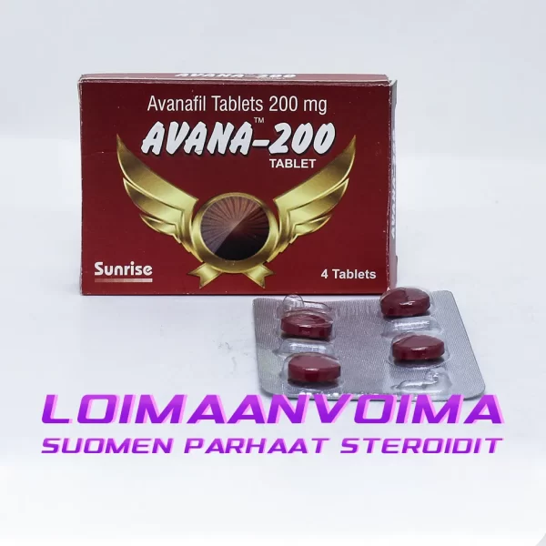 Avanafil 200 mg 4 pillerit Verkossa