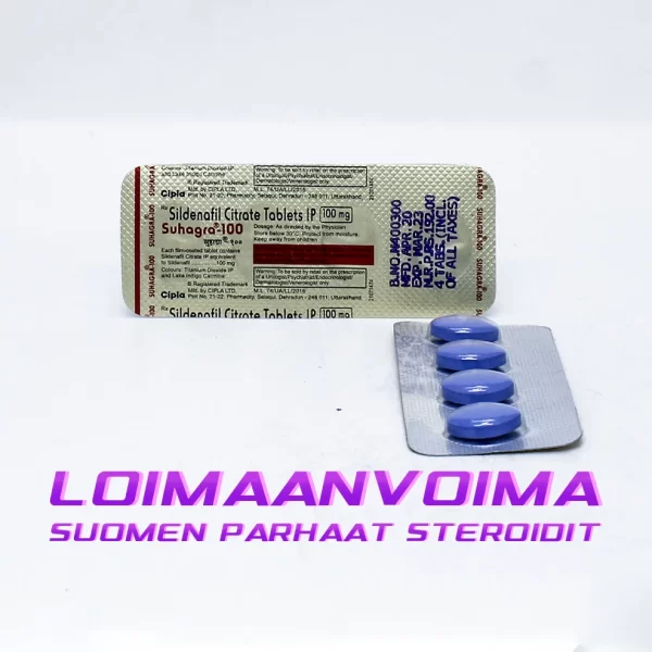 Sildenafil Citrate 4 pillerit 100 mg Verkossa